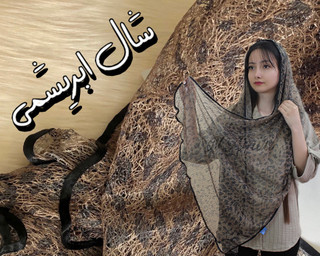 شال ابریشم سلولزی مجلسی