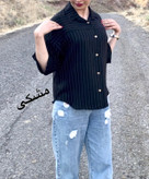شومیز نخی مشکی