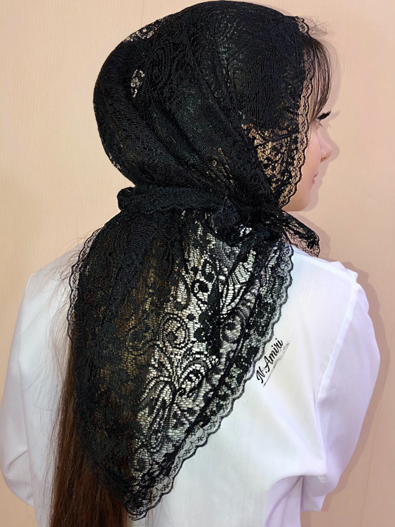 مینی اسکارف ۳ گوش گیپور وارداتی