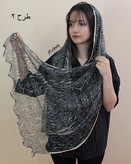 شال ابریشم مجلسی