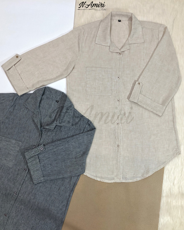 شونیز مانتویی آستین پاکتی پاگن