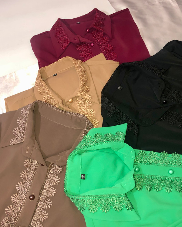 شومیز مجلسی کرپ زارا