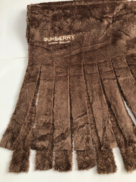 بیگ اسکارف شال تِدی قهوهای